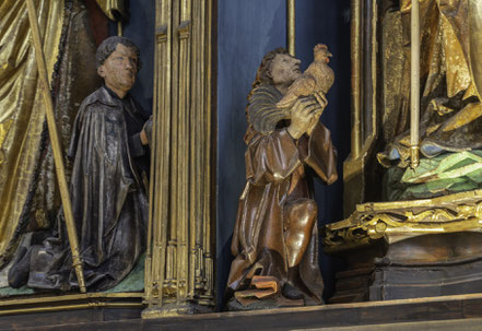 Bild: Isenheimer Altar im Musée Unterlinden in Colmar im Elsass, Frankreich 