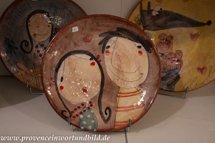 Bild: in der Gallerie "L´Argilla", Aubagne 