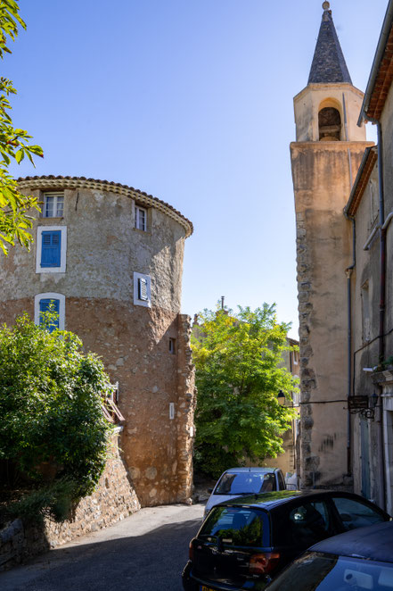 Bild: Bargemon im Var mit Chapelle Notre-Dame de Montaigu