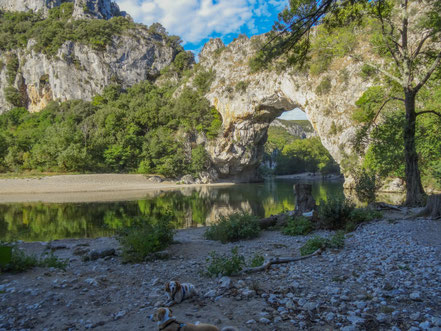 Bild: Pont d´Arc an der Ardèche