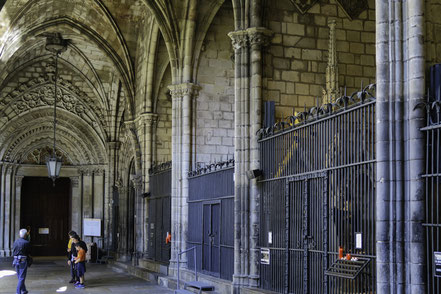 Bild: Kreuzgang der Catedral de Santa Eulàlia, Barcelona