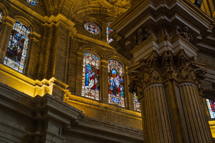 Bild: Kapitelle in der Kathedrale "Catedral de la Encarnación" in Málaga 