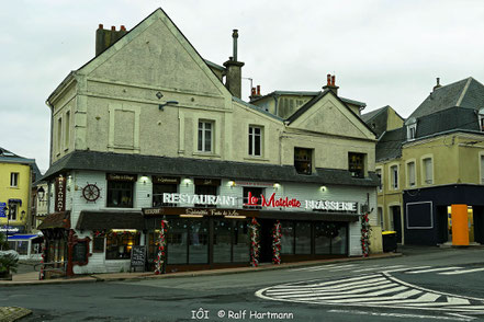 Bild: Quai de la Vicomte am Hafen von Fécamp  