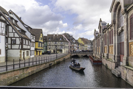 Bild: Am Quai de la Possonnerie in Colmar