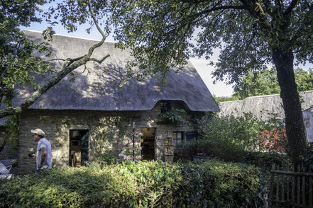 Bild: Village de Kerhinet in der Gemeinde St.-Lyphard im "Parc naturel régional de Brière" 