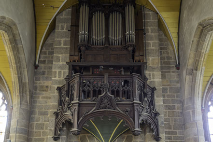 Bild: Église Sainte-Croix in Le Conquet in der Bretagne  