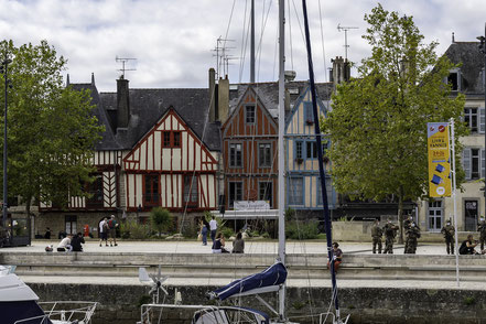 Bild: Sportboothafen in Vannes