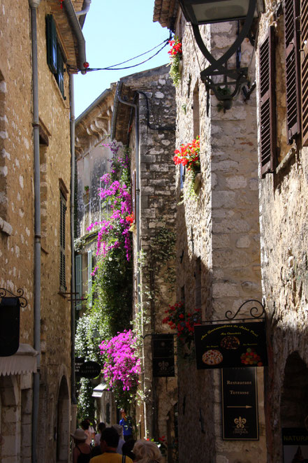 Bild: in der Rue Grande in St.-Paul de Vence