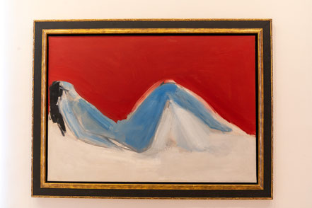 Bild: Akt von Nicolas de Stael im Musée Picasso in Antibes 