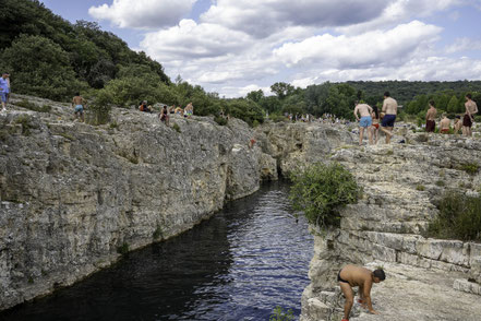 Bild: Cascades de Sautadet bei La Roque-sur-Cèze 