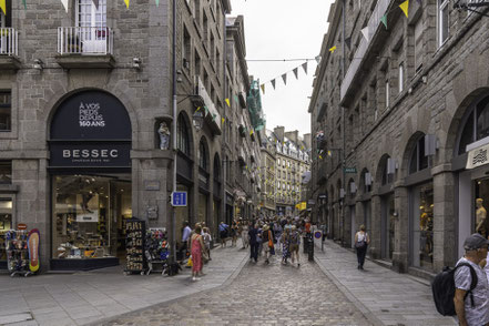 Bild: In der Altstadt (Intra-Muros oder Ville close) von Saint-Malo