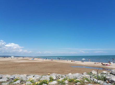 Bild: Plage des Châlets in Gruissan