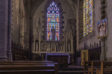 Bild: Seitenaltar der Èglise Saint-Léonard