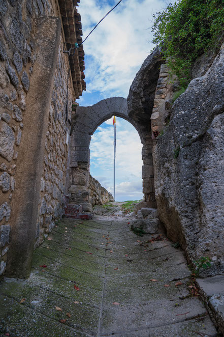 Bild: Le vieux Pont Suspendu in Mallemort, Bouches du Rhône 