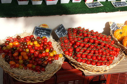 Bild: Wochenmarkt in Carpentras