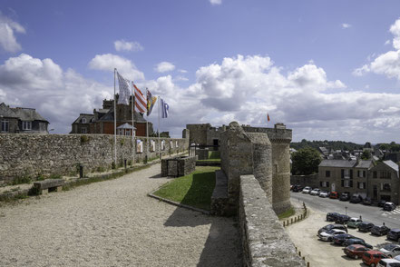 Bild: Dinan mit Château