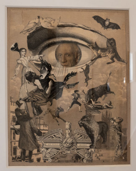 Bild: Bild von Jacques Prévert im Musée Picasso in Antibes 