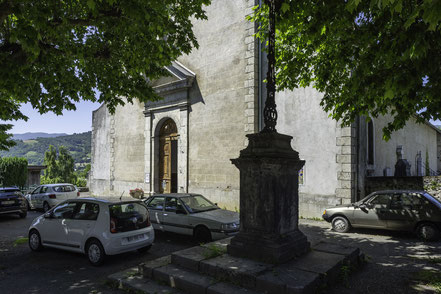 Bild: Église Saint-Barthélemy in Castillon-en-Couserans in den Pyrenäen 