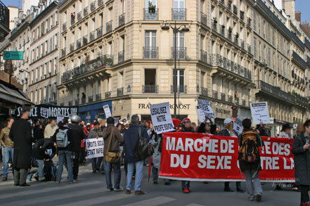 Bild: Streik in Paris 