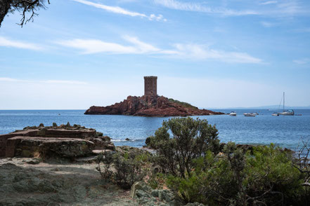 Bild: Blick au die Île d´Or, Massif de l´Estérel