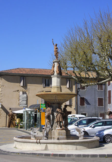 Bild: Fontaine in Courthézon