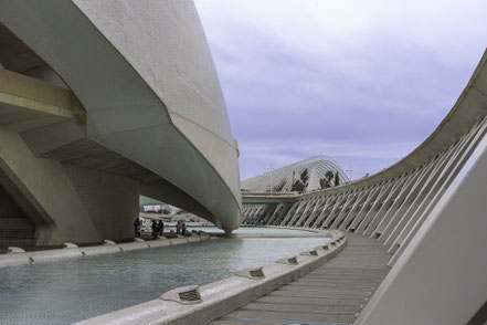 Bild: Palau de les Arts im Ciutat de les Arts i les Ciències in Valencia 