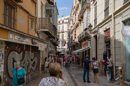 Bild: In den Straßen von Málaga, Spanien 