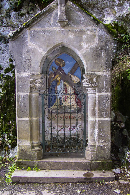 Bild: Auf dem Kreuzweg in Rocamadour 