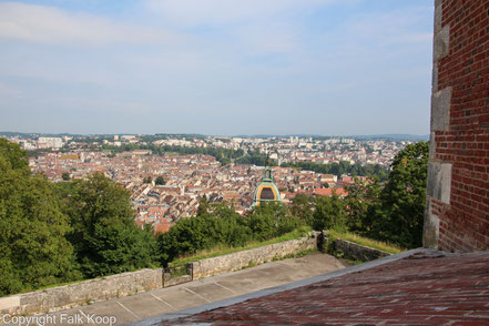 Bild: Blick von der Citadelle in BESANÇON