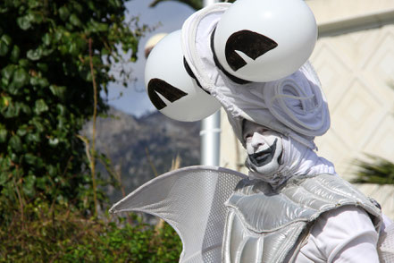 Bild: der Corso beim Limonenfest (Féte du Citron) in Menton