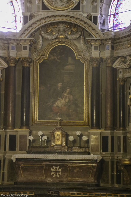 Bild: Altarbild in der Église Saint-Denis d’Amboise