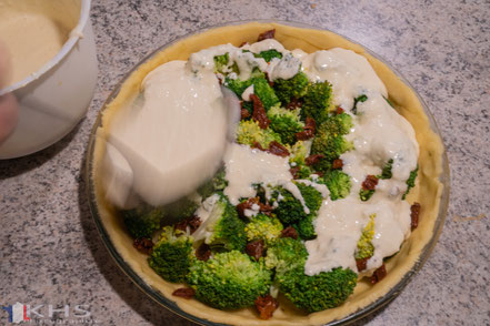 Bild: Rezept für Quiche au brocoli 