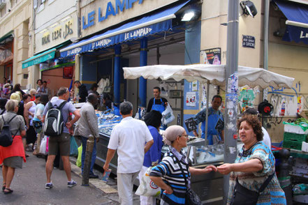 Bild: Marseille in den Seitenstraßen