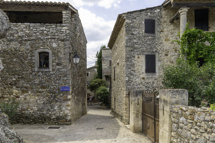 Bild: Aiguèze an der Ardèche