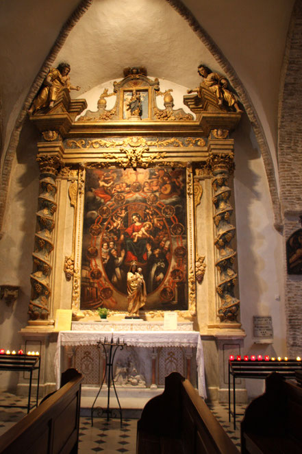 Bild: im Innern de Église Collegiale in St.-Paul de Vence