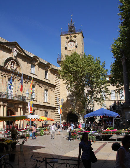 Bild: Hôtel de Ville in Aix-en-Provence