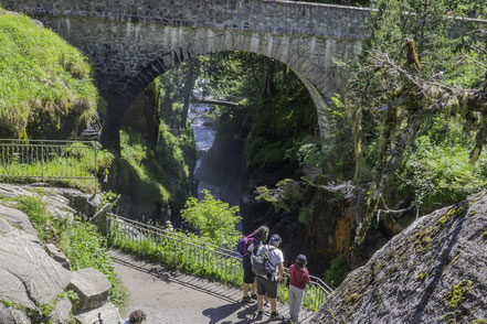 Bild: Pont d´Espagne in den Pyrenäen