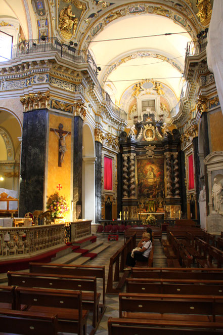 Bild: Cathédral Sainte-Réparate Seitenaltar in Nice