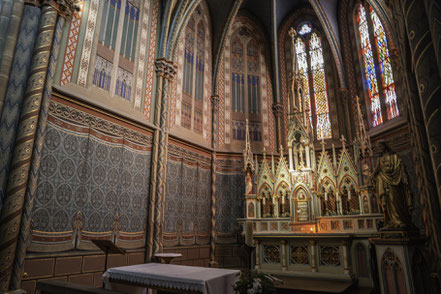 Bild: Seitenkapelle der Église Saint-Pierre-et-Saint-Paul in Wissembourg im Elsass, Frankreich