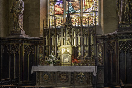 Bild: Eglise Notre-Dame in Vitré, Bretagne 