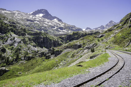 Bild: Rückfahrt mit dem Train d´Artouste zur Ausgangsstation 