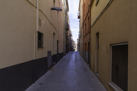 Bild: in der Altstadt von Palamós