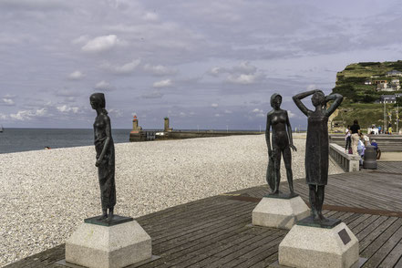 Bild: Strandpromenade Fécamp 