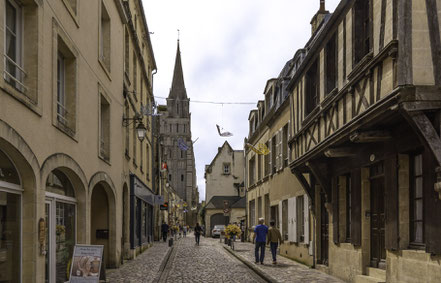 Bild: Rue des Cuisiniers in Bayeux