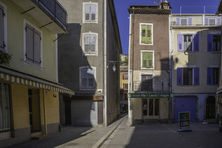 Bild: In der Altstadt von Castellane