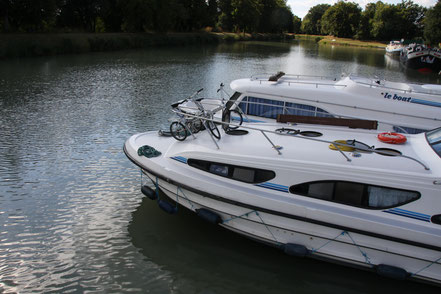 Hausboot-Tour auf dem Canal de Montech, Canal Latéral à la Garonne und Petite Baise