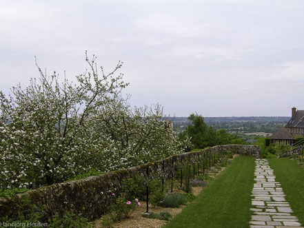 Bild: Jardin des P lantes in Avranches, Normandie