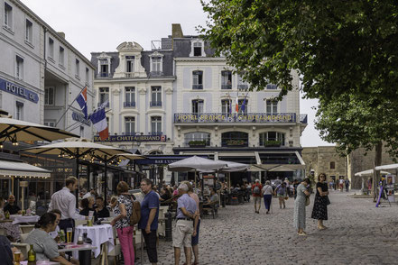 Bild: Place Chateaubriant in Saint-Malo