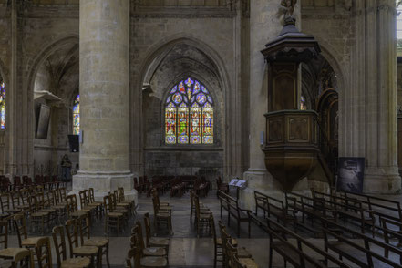 Bild: Seitenkapelle der Église Saint-Rémy in Dieppe, Normandie 