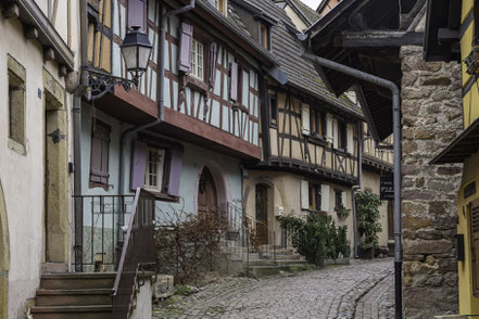 Bild: Eguisheim im Elsass in Frankreich 